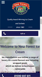 Mobile Screenshot of newforesticecreamltd.co.uk